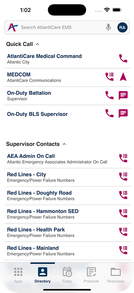 A screenshot of the Clinical Design app