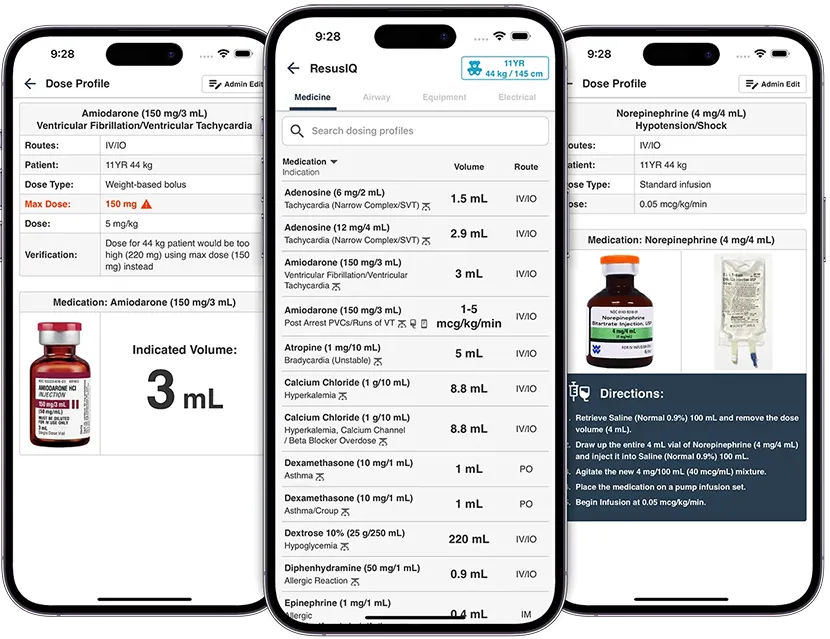 A screenshot of the Clinical Design app
